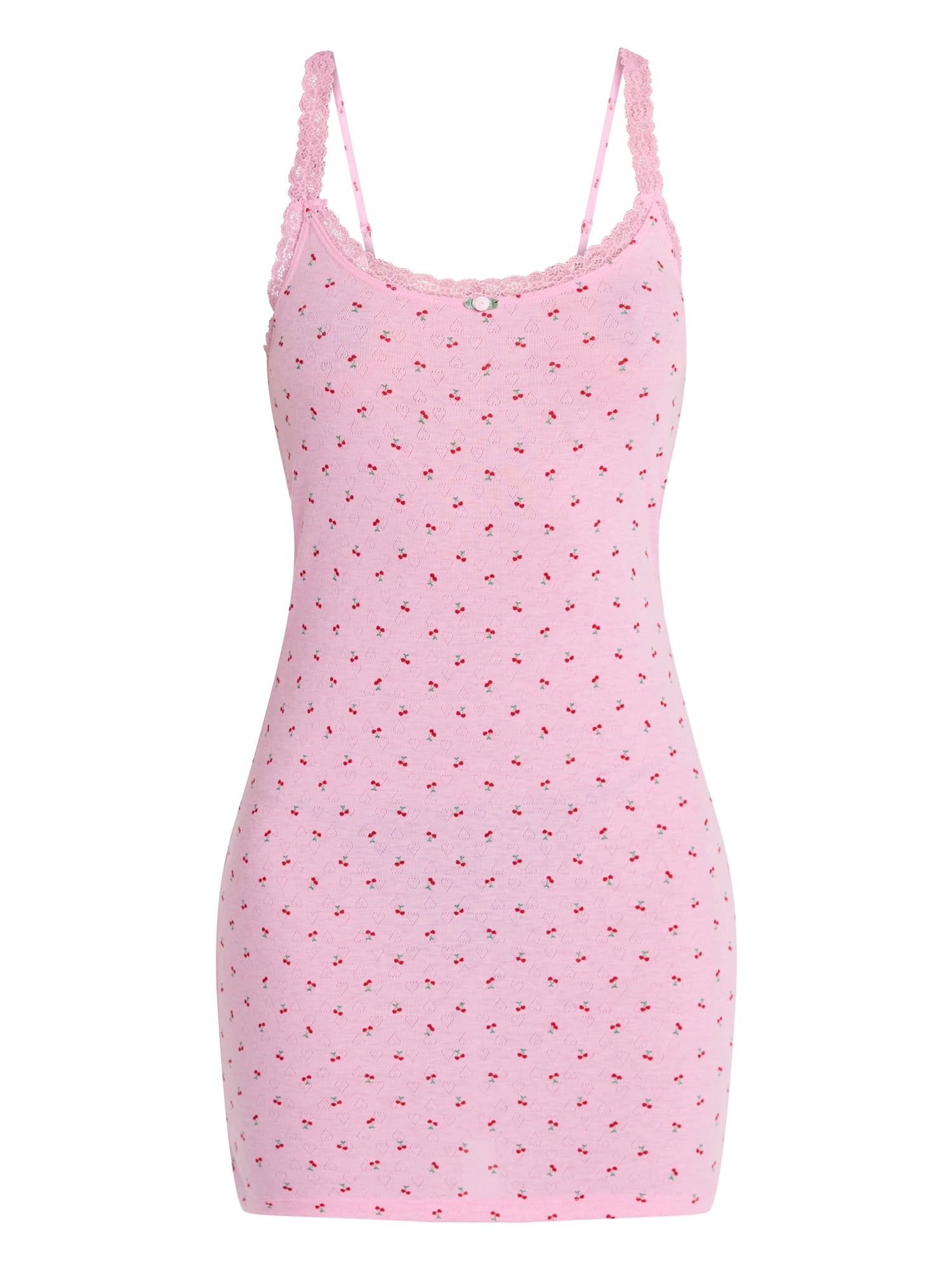 No Boundaries Sleep Pointelle Slip, Women's XXS-3X