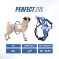 thumbnail image 5 of Dog Harness, no Pull Dog Harness Step in Dog Harness Easy Walk Harness Dog Harness for Puppies Puppy Harness Black XS Petsafe Easy Walk Extra Small Dog Harness (Blue), 5 of 5