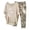 Khaki, variant on TIANZEN Womens DE 2 Piece D Linen Outfits Crewneck Travel Beach Sweatsuits Plus Size Loose Tops Pants Tracksuit Sets And Track Pants Women Work Suit Set Homecoming Romper