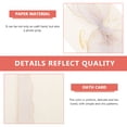 thumbnail image 3 of HEALEEP 2Pcs Wedding Hand Cards with Color Ribbon Bow Perfect for Wedding and Banquets, 3 of 8