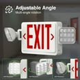 thumbnail image 4 of EcoNesxp AC 2-pack red exit signs with emergency lights, 4 of 5