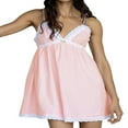 thumbnail image 4 of Robe Mini Sans Manches à Volants Bretelles Spaghetti Col en V Profond Robe Courte Dos Nu Sexy Robe Débardeur, 4 of 6