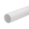 thumbnail image 1 of Unique Bargains PVC Rigid Round Pipe 28mm ID 32mm OD 20cm/8' Length White High Impact for Water Pipe, Crafts, Cable Sleeves, 1 of 6