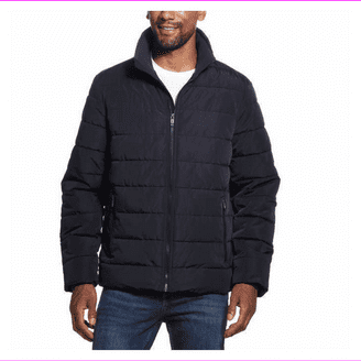 Lucky Brand Men's Full Zip Heavyweight Puffer Jacket (Navy, S