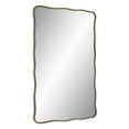 thumbnail image 5 of Renwil Basel 36" Tall Rectangular Irregular Mirror, Antique Brushed Brass, 5 of 5