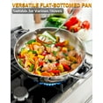 thumbnail image 4 of Cooks Standard 12-Inch/30cm Classic Stainless Steel Everyday Chef's Stir Fry Pan, 4 of 5