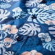 thumbnail image 3 of Gibobby Conjunto Niñas Camisa con estampado tropical para niños Pantalones de playa Ropa para niños Conjunto para niños de viaje junto al mar(Azul, 9-12 Meses), 3 of 5