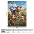 thumbnail image 4 of Nawypu Lightweight Soft Blanket Flannel Fleece Throw Blanket (Universal 3) - High Quality, Soft and Durable White, 4 of 6