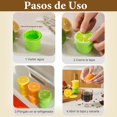 thumbnail image 4 of 6Pcs Moldes para Hielos Reutilizables, Bandeja de Hielo Ice Mold sin BPA, Molde para cubitos Bola de Whisky, Bolas de hielo, apilables para Cola, Cócteles, 4 of 4