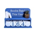 thumbnail image 1 of Desk Decor Books Read This Year Sign 3D Printed Books Read This Year Pratical Bookshelf Decor Modern Reading Counter for Library Decor Teachers Readers Desktop Ornament Desk Decor Figurine Easter Des, 1 of 6