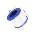 thumbnail image 5 of 2 pcs spin inflatable spa filter, 60mm spin inflatable spa filter for swimming pool filter cartridges, 5 of 5