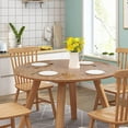 thumbnail image 5 of 40-44 in Clear Round Table Cover Protector, STONCEL Elastic Edged PVC Round Plastic Tablecloth, Round Vinyl Table Cover Table Protector Durable Reusable Transparent Wipeable Use in Outdoor/Indoor, 5 of 9
