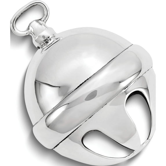 Sterling Silver Small Bell Ornament (1.5 X 1.5) Made In India gp8825