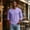 Light Purple, variant on Dwelliawo Men's Big and Tall Shirts Cotton V Neck Long Sleeve Tops Loose Fit Casual Overszied Fall Soft Basic Tee Yellow XL