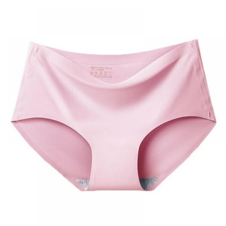 

Womens Underwear Mid Waist No Muffin Top Full Coverage Brief Ladies Panties Lingerie Undergarments