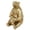 Gold Solid Bear Animals 6" x 8" x 10", variant on 6" x 10" Gold Resin Bear Sculpture, by CosmoLiving by Cosmopolitan