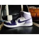 thumbnail image 3 of Purple A i r-Jor-dan 1 mens shoe size 12, 3 of 5