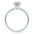 thumbnail image 4 of SZUL Women's Lab Grown 3/4 Carat Diamond Solitaire Ring in 14K White Gold (F-G Color, VVS1-VVS2 Clarity), 4 of 7