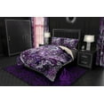 thumbnail image 2 of Gothic Mushrooms Bed Cover, Duvet or Comforter, Magic Shrooms Bedding Set,, 2 of 7