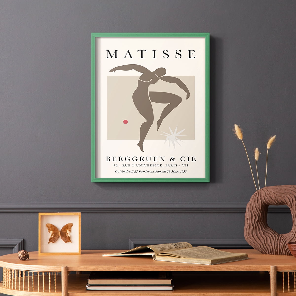 Matisse CCXXIX in Solid Wood 8 x 10 Framed Print