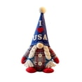 thumbnail image 2 of EDHITNR Independence Day Gnome Doll Patriotic Faceless Figure 4th Of July Decoration Flag Gnome Ornament for Shelf Small Red White Blue Doll, 2 of 7