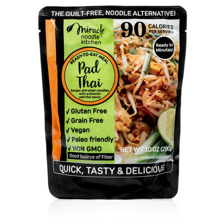 Miracle Noodle Ready in Minutes Pad Thai with Shirataki Noodles, 10