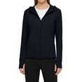 thumbnail image 3 of Women's UPF 50+ UV Sun Protection Jacket, Long Sleeve Cooling Shirt with Thumb Holes & Hood, Lightweight Breathable Performance Hoodie for Hiking, Travel, Gardening, 3 of 5