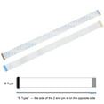 thumbnail image 3 of Uxcell FFC Cable 0.5mm Pitch 30 Pin 250mm Flat Ribbon Cable for LCD Screen B Type 2 Pack, 3 of 6