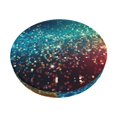 thumbnail image 2 of Round Bar Stool Seat Covers, Colorful Rainbow Glitter Elastic Round Chair Cover Stool Seat Slipcover Bar Stool Cushions Round Pad for 12-14 inch, 2 of 7