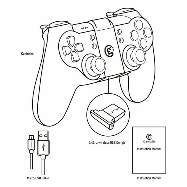 Drone Remote Controller Joystick For DJI Tello GameSir T1s