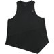 thumbnail image 1 of Camiseta sin mangas asimétrica Reebok para mujer, negra, grande, 1 of 2
