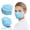 Blue, variant on 25 Pack KN95 Masks Individually Wrapped 5-Layer Breathable Cup Face Mask for Adults