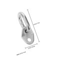 thumbnail image 2 of PAMINGONO 2Pcs Engine Lift Bracket Set Silver Stainless Steel For Automotive Workshops, 2 of 8