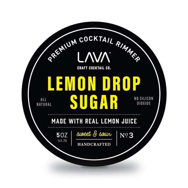 Cocktail Rimmer LAVA Premium Lemon Drop Sugar 150 ml