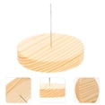 thumbnail image 3 of 8pcs Crochet Dolls Display Stand Single Metal Needle Holder Doll Display Needle Base Support, 3 of 5