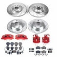 thumbnail image 2 of PowerStop Front and Rear Z23 Evolution Sport Brake Pad and Rotor Kit with Red Powder Coated Calipers Fits: AUDI Select Models KC950, 2 of 2