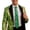 Green - One Size, variant on Men's Sequin Party Necktie Glitter Slim Necktie For Formal Business Party Wedding Evening Dress Elegant Green - One Size