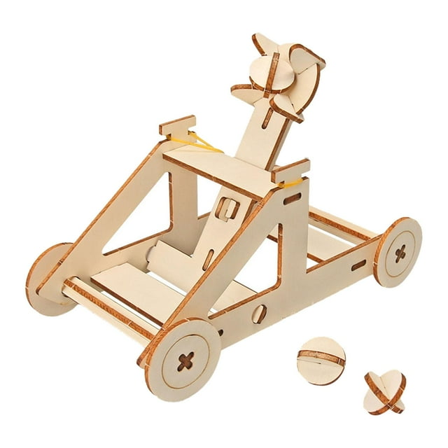 Tachiuwa DIY Siege Device Brain Teaser Practical Science Experiment Toy Kits