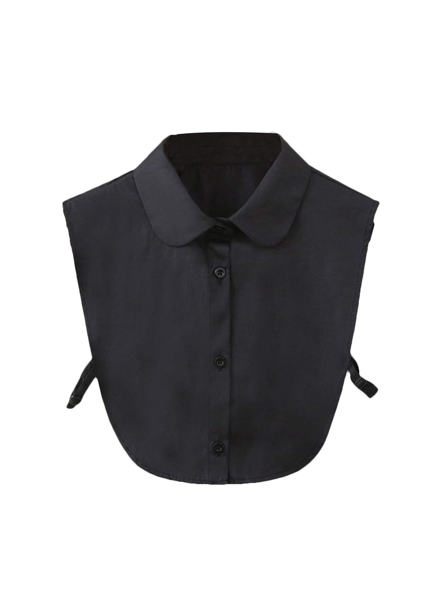 Fake Collar Detachable Dickey Collar Blouse Half Shirts Peter Pan Faux False Collar for Women & Girls Favors 