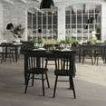 thumbnail image 6 of Flash Furniture Grace Solid Wood Dining Table 36.25" x 47" Black (KERT799BLK47), 6 of 11
