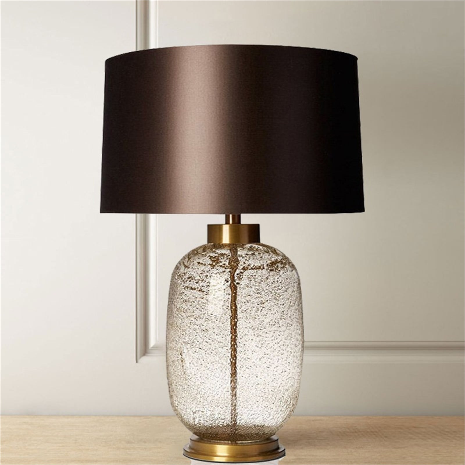 Table Lamps Luxury Glass Bottle Table Lamp Modern Glass Decor Desk Light Nightstand Night Lights