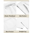 thumbnail image 2 of COOFANDY Men's Casual Cotton Pants Regular Fit Flat Front Expandable Waist Chino Slack Trousers, 2 of 6