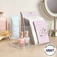 thumbnail image 2 of STORi Bliss Open Compartment Plastic Organizer | Clear, 2 of 3