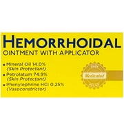 Family Care Hemorrhoidal Ointment with Applicator-Pack of 3 Boxes .67 Oz Each