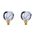 thumbnail image 1 of relayinert 0-30PSI 0-2bar Oil Water Pressure Gauge Double Scale Air Compressor Hydraulic M 2Set, 1 of 4