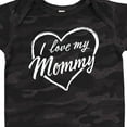 thumbnail image 4 of Inktastic I Love My Mommy in White Chalk Heart Boys or Girls Baby Bodysuit, 4 of 5