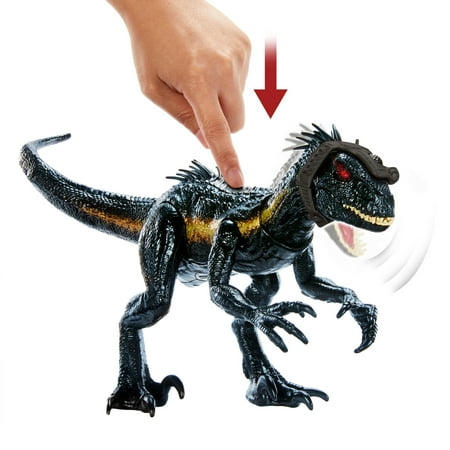 Jurassic World - Track 'N Attack Indoraptor Action Figure - Black