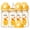 Yellow, variant on YOHKOH PPSU Baby Bottles Red,Mushroom Cap,Wide-neck,Slow Flow for Newborn,5.4 ounce,4 count