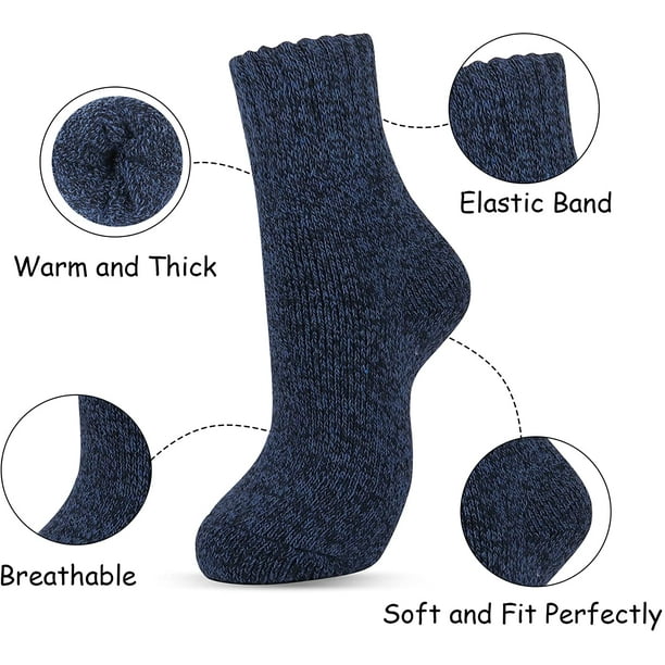Women Thick Wool Socks Warm Winter Thermal Socks
