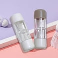 thumbnail image 3 of Étui à Lentilles de Contact Anti-Poussière Minimaliste Réutilisable Transparent Porte-Gobelet pour Maquillage, 3 of 8